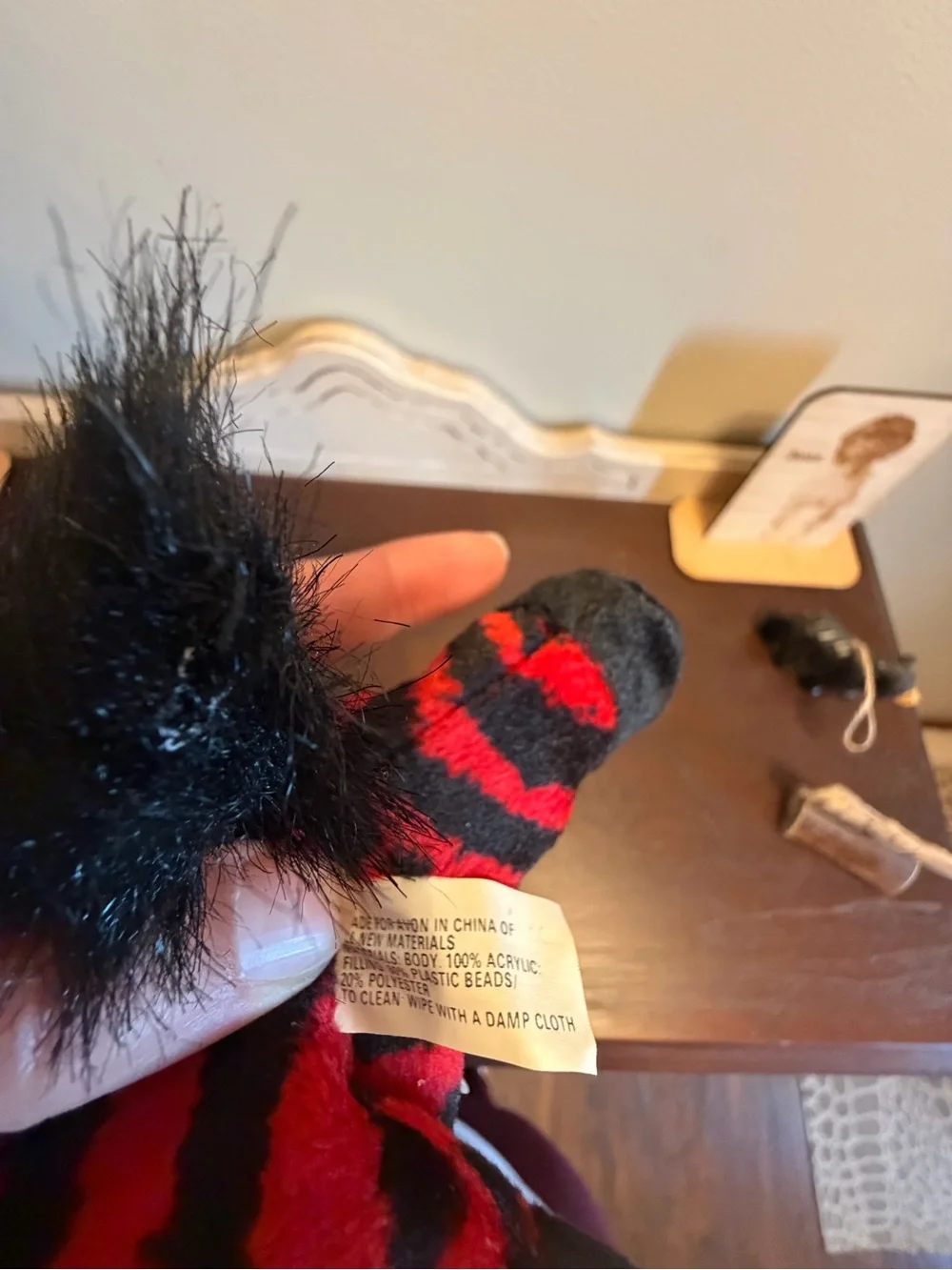 Pair of Avon Full O’ Beans plush toys
